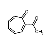 CAS#: 41822-35-9, 2-Acetyl-2,4,6-Cycloheptatrien-1-One