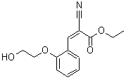 CAS#: 418785-96-3, Ethyl (2Z)-2-Cyano-3-[2-(2-Hydroxyethoxy)Phenyl]Acrylate