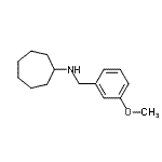 CAS#: 418790-18-8, N-(3-Methoxybenzyl)Cycloheptanamine