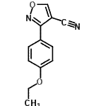 CAS 登录号：418790-62-2， 3-(4-乙氧基苯基)-1,2-恶唑-4-甲腈