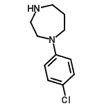 CAS#: 41885-98-7, 1-(4-Chlorophenyl)-1,4-Diazepane