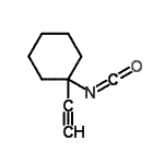 CAS#: 41891-03-6, 1-Ethynyl-1-Isocyanatocyclohexane