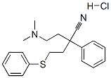 CAS#: 41932-64-3, 2-(2-Dimethylaminoethyl)-2-Phenyl-4-Phenylsulfanyl-Butanenitrile Hydrochloride
