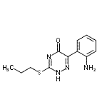 CAS#: 419540-20-8, 6-(2-Aminophenyl)-3-(Propylsulfanyl)-1,2,4-Triazin-5-Ol