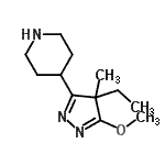 CAS#: 419571-86-1, 4-(4-Ethyl-5-Methoxy-4-Methyl-4H-Pyrazol-3-Yl)Piperidine