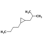 CAS#: 41977-35-9, 1-Butyl-2-Isobutylcyclopropane