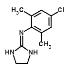 CAS#: 4201-38-1, N-(4-Chloro-2,6-Dimethylphenyl)-4,5-Dihydro-1H-Imidazol-2-Amine