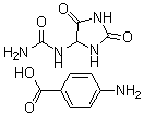 CAS 登录号：4207-42-5， 尿囊素与对氨基苯甲酸的化合物