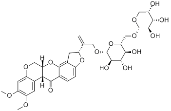 CAS 登录号：4207-90-3， 紫穗槐苷