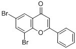 CAS 登录号：42079-81-2， 6,8-二溴黄酮