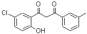 CAS 登录号：420825-19-0， 1-(5-氯-2-羟基苯基)-3-(3-甲基苯基)-1,3-丙烷二酮