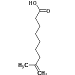 CAS 登录号：42150-00-5， 8-甲基-8-壬烯酸
