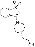CAS#: 421570-23-2, 2-[4-(1,1-Dioxido-1,2-Benzothiazol-3-Yl)-1-Piperazinyl]Ethanol