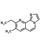CAS#: 421595-92-8, 9-Ethyl-8-Methylimidazo[1,2-h][1,7]Naphthyridine