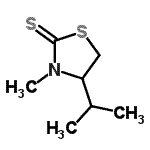 CAS#: 42163-76-8, 4-Isopropyl-3-Methyl-1,3-Thiazolidine-2-Thione