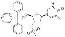 CAS#: 42214-24-4, 5'-O-Trityl-3'-O-Mesylthymidine