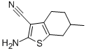CAS#: 42225-04-7, 2-Amino-6-Methyl-4,5,6,7-Tetrahydro-1-Benzothiophene-3-Carbonitrile