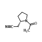 CAS#: 422545-97-9, [(2S)-1-Acetyl-2-Pyrrolidinyl]Acetonitrile