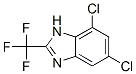 CAS#: 4228-88-0, 2-(Trifluoromethyl)-5,7-Dichloro-1H-Benzoimidazole