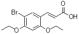 CAS 登录号：423752-65-2， (2E)-3-(5-溴-2,4-二乙氧基苯基)丙烯酸