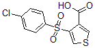 CAS#: 423769-77-1, 4-[(4-Chlorophenyl)Sulfonyl]-3-Thiophenecarboxylic acid
