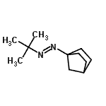 CAS#: 42409-28-9, (E)-1-(Bicyclo[2.2.1]Hept-1-Yl)-2-(2-Methyl-2-Propanyl)Diazene
