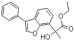 CAS#: 42434-97-9, alpha-Hydroxy-alpha-Methyl-3-Phenyl-7-Benzofuranaceticacid Ethyl Ester