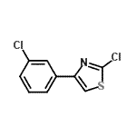 CAS#: 42444-98-4, 2-Chloro-4-(3-Chlorophenyl)Thiazole