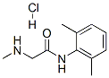CAS 登录号：42459-27-8， N-(2,6-二甲基苯基)-2-(甲基氨基)乙酰胺盐酸盐