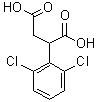 CAS 登录号：42474-07-7， 2-(2,6-二氯苯基)琥珀酸
