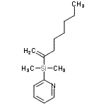CAS#: 424822-14-0, 2-[Dimethyl(1-Octen-2-Yl)Silyl]Pyridine