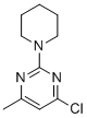 CAS 登录号：42487-70-7， 4-氯-6-甲基-2-(1-哌啶基)嘧啶