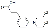 CAS#: 4252-25-9, 3-[3-[Bis(2-Chloroethyl)Amino]Phenyl]Propanoic Acid