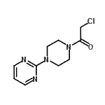 CAS 登录号：425634-97-5， 2-氯-1-[4-(2-嘧啶基)-1-哌嗪基]乙酮