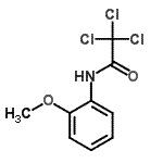CAS 登录号：4257-82-3， 2,2,2-三氯-N-(2-甲氧基苯基)乙酰胺
