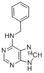 CAS 登录号：4261-06-7， 6-苄基氨基嘌呤-8-14C