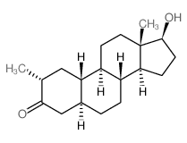 CAS 登录号：4267-75-8， 17b-羟基-2Α-甲基-5a-雌甾-3-酮