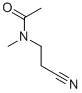 CAS 登录号：4271-90-3， N-(2-氰基乙基)-N-甲基乙酰胺