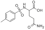 CAS 登录号：42749-49-5， (-)-N-[(4-甲基苯基)磺酰基]-D-谷氨酰胺