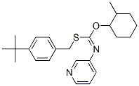 CAS#: 42754-17-6, S-[4-(2-Methyl-2-propanyl)benzyl] [2-(2-methylcyclohexyl)-3-pyridinyl]carbamothioate