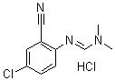 CAS#: 42755-45-3, N'-(4-Chloro-2-Cyanophenyl)-N,N-Dimethyl-Methanimidamide Hydrochloride