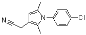 CAS#: 42780-48-3, 2-[1-(4-Chlorophenyl)-2,5-Dimethyl-Pyrrol-3-Yl]Acetonitrile