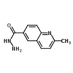 CAS#: 427891-96-1, 2-Methyl-6-Quinolinecarbohydrazide