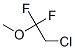 CAS 登录号：428-65-9， 2-氯-1,1-二氟-1-甲氧基乙烷