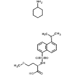 CAS#: 42808-13-9, N-{[5-(Dimethylamino)-1-Naphthyl]Sulfonyl}-L-Methionine - Cyclohexanamine (1:1)