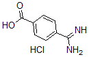 CAS#: 42823-72-3, 4-(Aminoiminomethyl)-Benzoic Acid Hydrochloride (1:1)