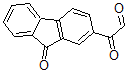 CAS 登录号：42834-66-2， 2-氧代-2-(9-氧代-2-芴基)乙醛