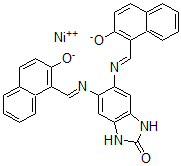 CAS#: 42844-93-9, Nickelous 1-[[6-[(2-oxido-1-naphthyl)methyleneamino]-2-oxo-1,3-dihydrobenzimidazol-5-yl]iminomethyl]naphthalen-2-olate
