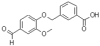 CAS#: 428470-46-6, 3-[(4-Formyl-2-Methoxyphenoxy)Methyl]Benzoic Acid