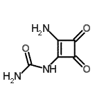 CAS#: 428499-95-0, 1-(2-Amino-3,4-Dioxo-1-Cyclobuten-1-Yl)Urea